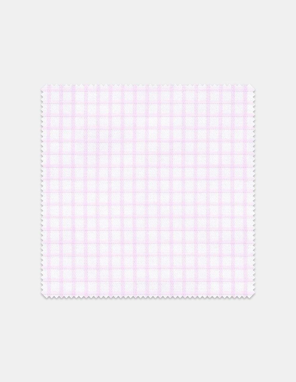 Stantt Wrinkle-Resistant Twill: Grid Check Pink 4 Stantt Wrinkle-Resistant Twill: Grid Check Pink - Image 2
