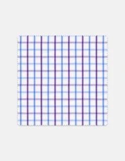 Stantt Wrinkle-Resistant Plum & Light Blue Tattersall Sport Shirt -Fashion Clothing swatch wrinkle resistant plum and light blue tattersall st109 2160x 44279.1682622083