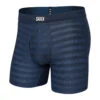Saxx DropTemp™ Cooling Mesh Boxer Brief / Dark Denim Heather -Fashion Clothing sxbb09f ddh 1form f sp22 74717.1657908753