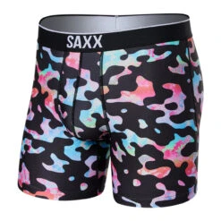 Saxx Volt Boxer Brief: Washed Out Camo - Multi