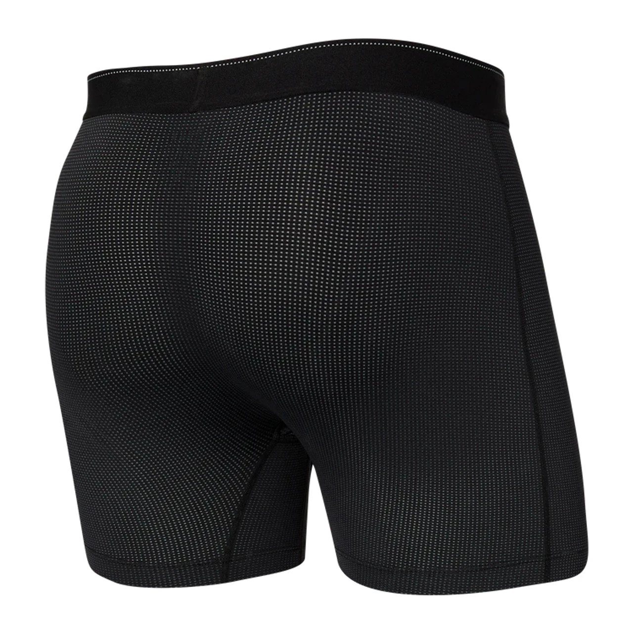 Saxx Quest Quick Dry Mesh Boxer Brief / Black II 4 Saxx Quest Quick Dry Mesh Boxer Brief / Black II - Image 2