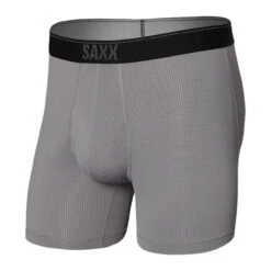 Saxx Quest Boxer Brief: Dark Charcoal
