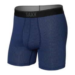 Saxx Quest Quick Dry Mesh Boxer Brief / Midnight Blue II