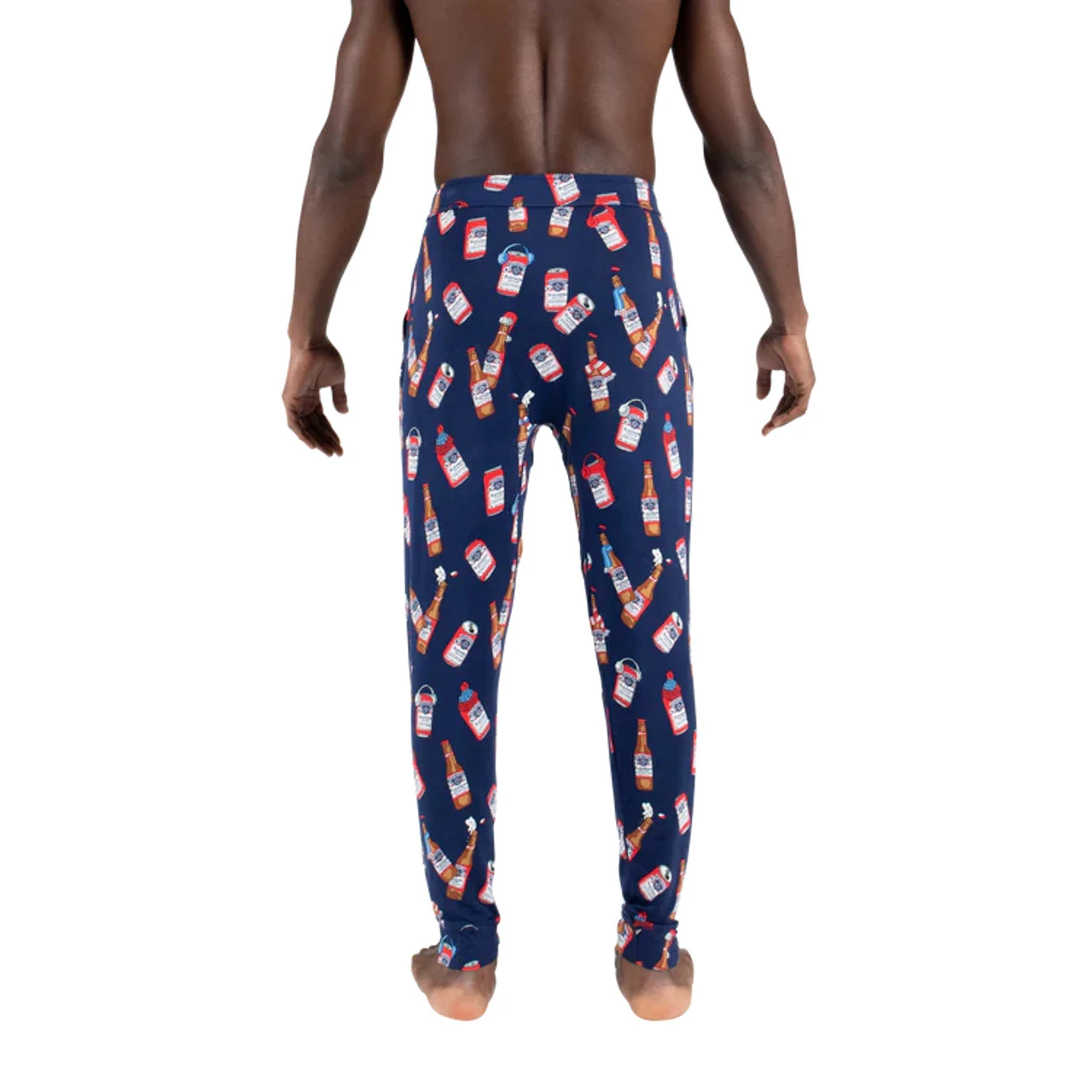 Saxx 3 Snooze Pant: Bud Winter Gear - Navy 4 Saxx 3 Snooze Pant: Bud Winter Gear - Navy - Image 2