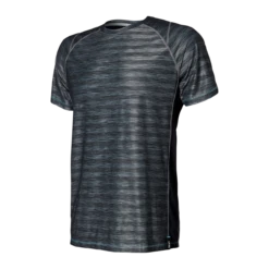 Saxx Hot Shot Short Sleeve Crew - Black Heather