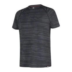 Saxx Short Sleeve Aerator - Black Washed Stripe