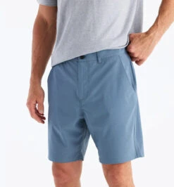 Free Fly Men's Tradewind Short: Slate Blue