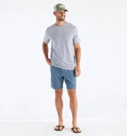 Free Fly Men's Tradewind Short: Slate Blue -Fashion Clothing tradewind short slate blue men 3 10241.1680111889