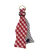 Craig Reagin Bow Tie Key Fob - Red Gingham/Blue Stripe Palmetto -Fashion Clothing untitled 39541.1475691934