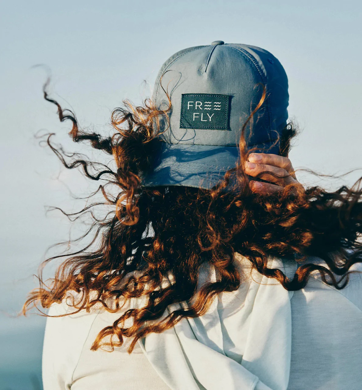 Free Fly Wave 5-Panel Hat: Shadow Blue - Image 2