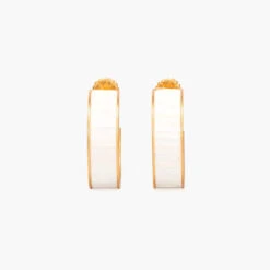 Brackish Feather Hoop Earring: Wit -Fashion Clothing wit feather hoop earrings front zoom 720x 09685.1651865230