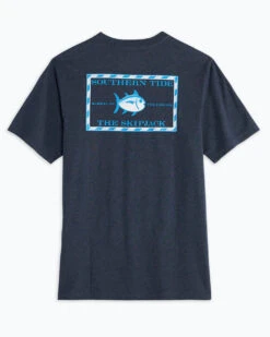 Southern Tide Original Skipjack T-Shirt: Heather Indigo Oasis