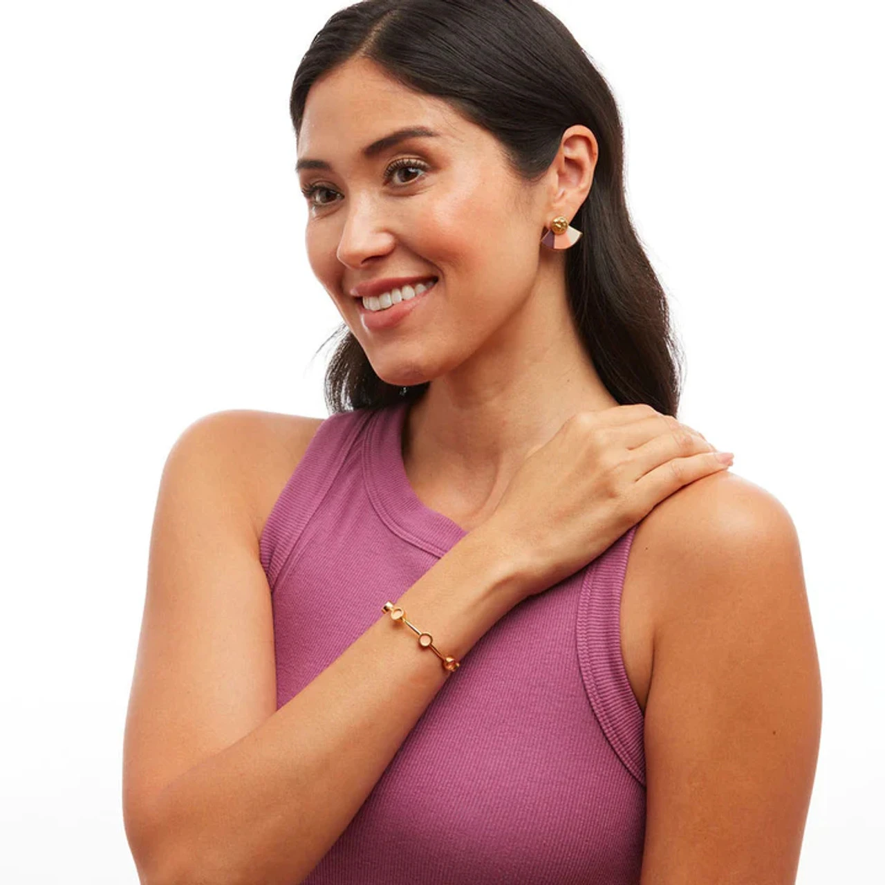 Brackish Multi Bezel Cuff: Zygo 6 Brackish Multi Bezel Cuff: Zygo - Image 4